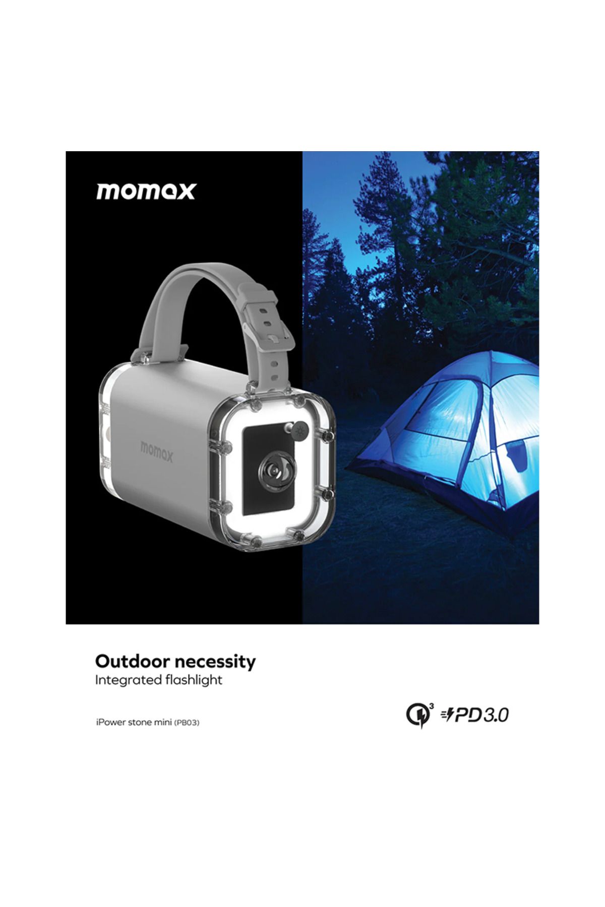 Momax-iPowerstone Mini Power Station, 40000mAh Capacity, Fast Charge, 100W Output, Space Grey 5