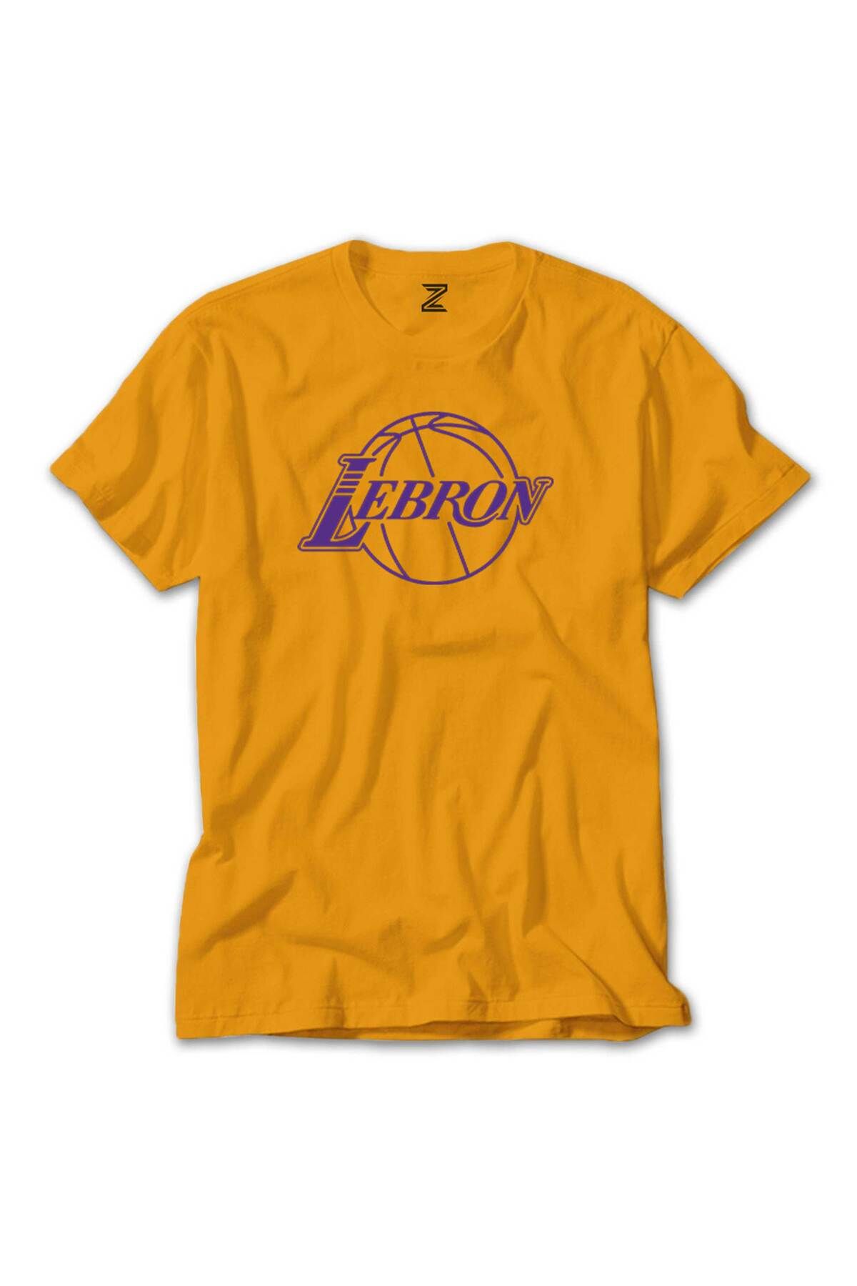 WAKHA Lebron James Sarı Tişört