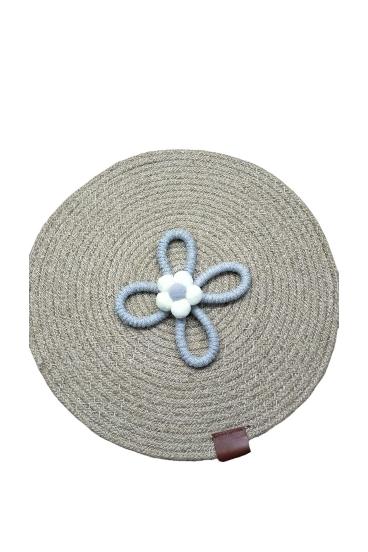 C&A&B KUZEY AVİZE-14 cm Gray Balloon Macrame Pompom 5 Pieces Children's Room Curtain Accessory 2