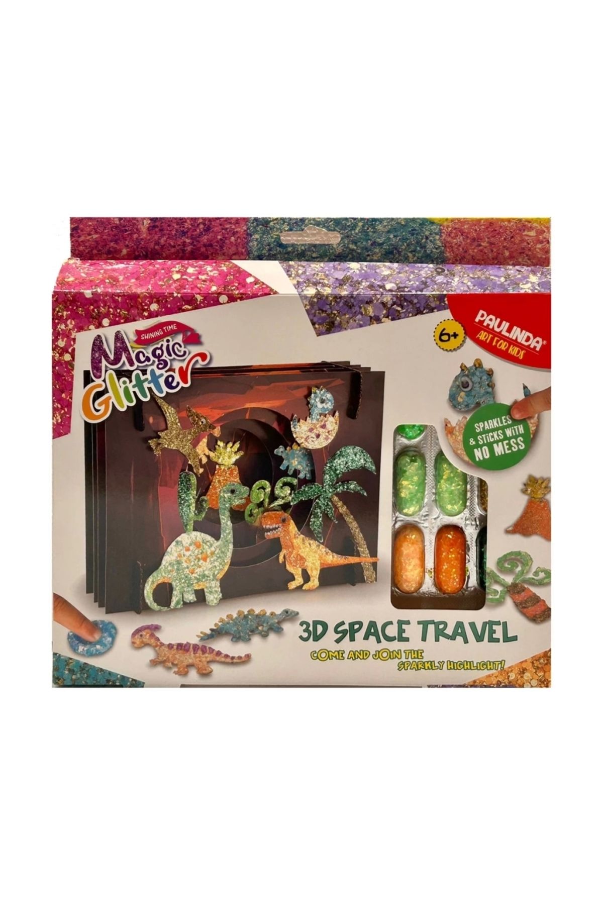 SYNOPE Çocuk Paulinda Magic Glitter Space Travel 3D Hobi Set S00095634