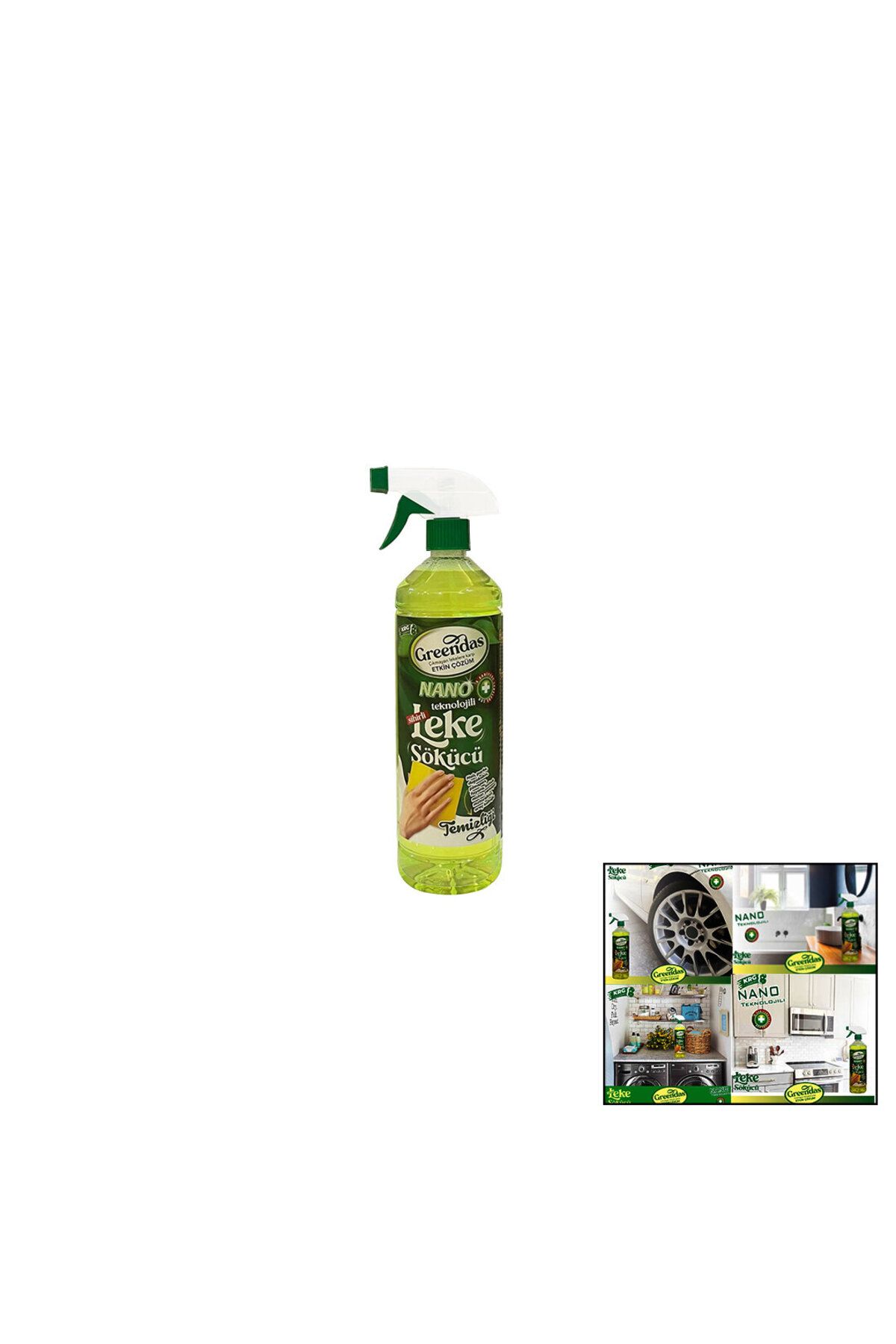 GREENDAS NANO TEKNOLOJİLİ SİHİRLİ LEKE SÖKÜCÜ SPREY 1LT