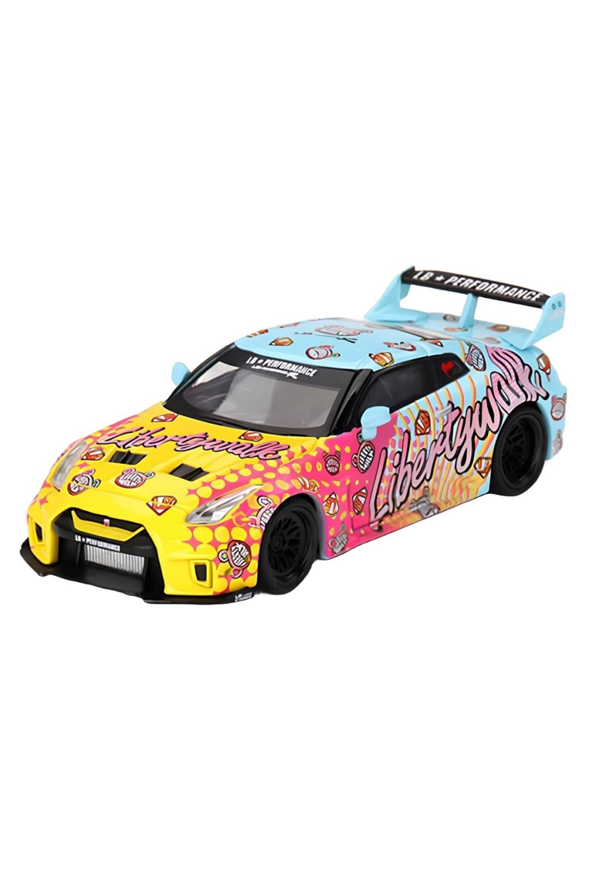 robotrend Çocuk Mini Gt 1/64 Lb-Silhouette Works Gt Nissan 35Gt-Rr Ver.1 Lbwk Kuma Mgt00742