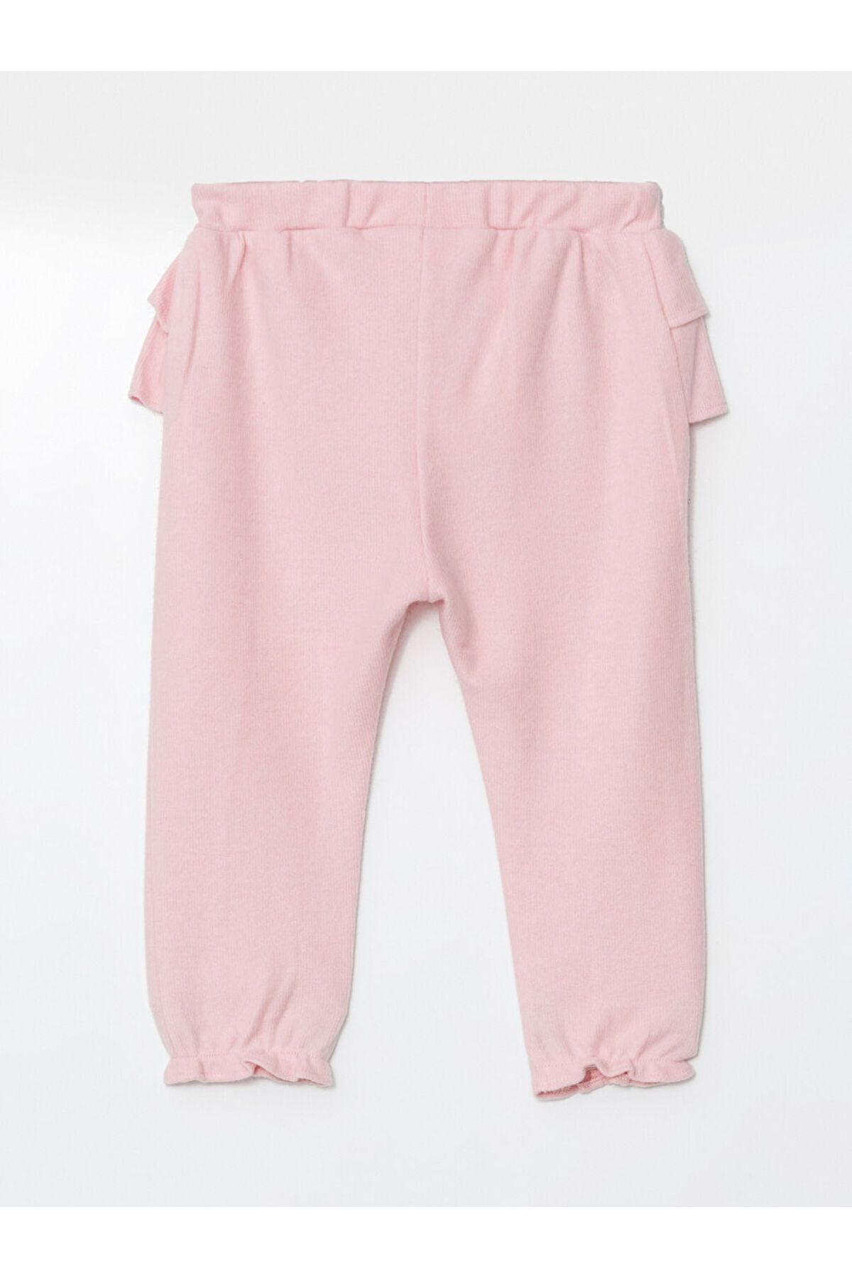 LC Waikiki-Lcw Baby Elastic Waist Ruffle Detailed Baby Girl Tracksuit Bottom 3