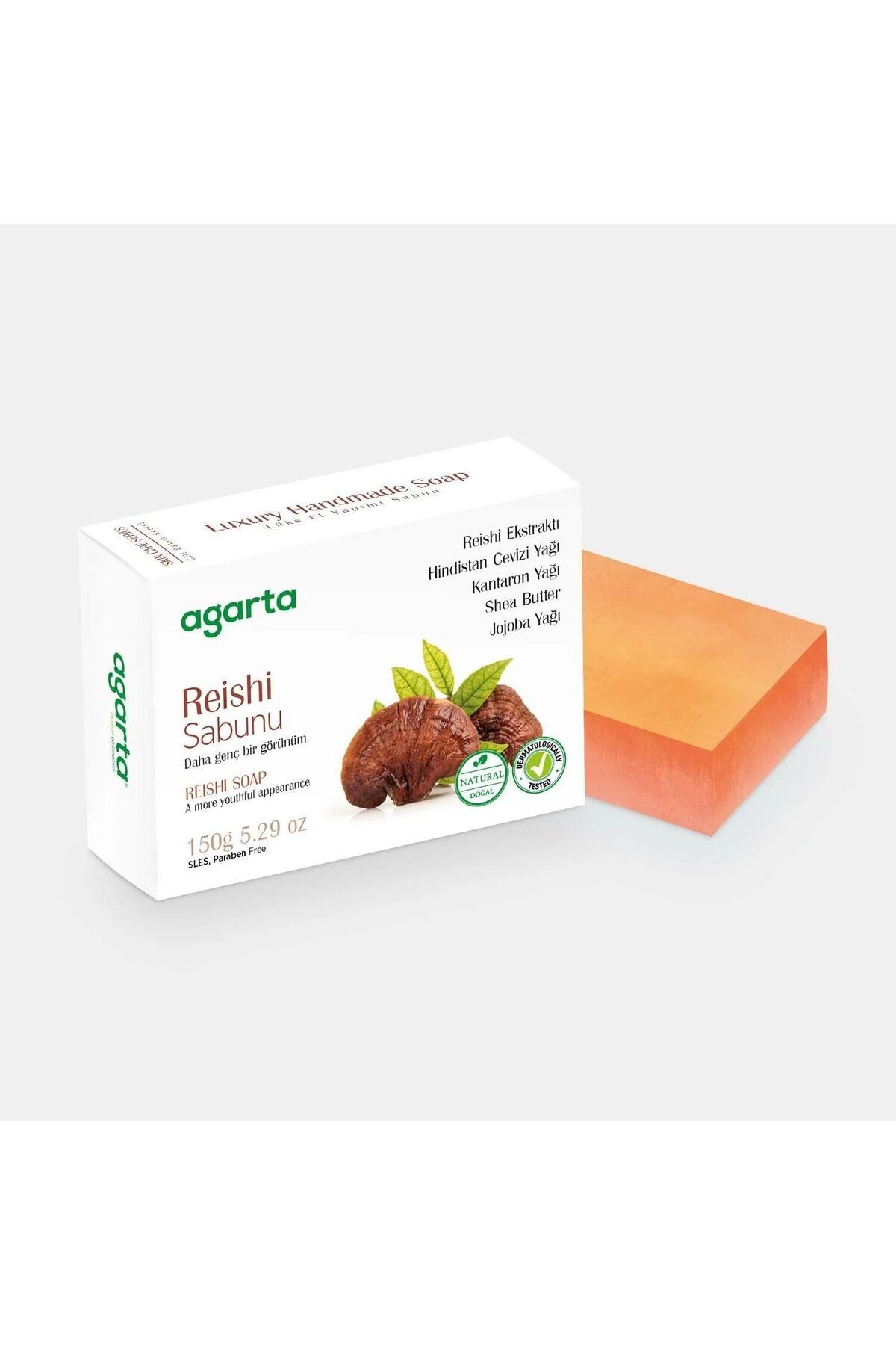 Easy Tedarik Agarta Cilt Bakım Sabunu 150 Gr Reishi