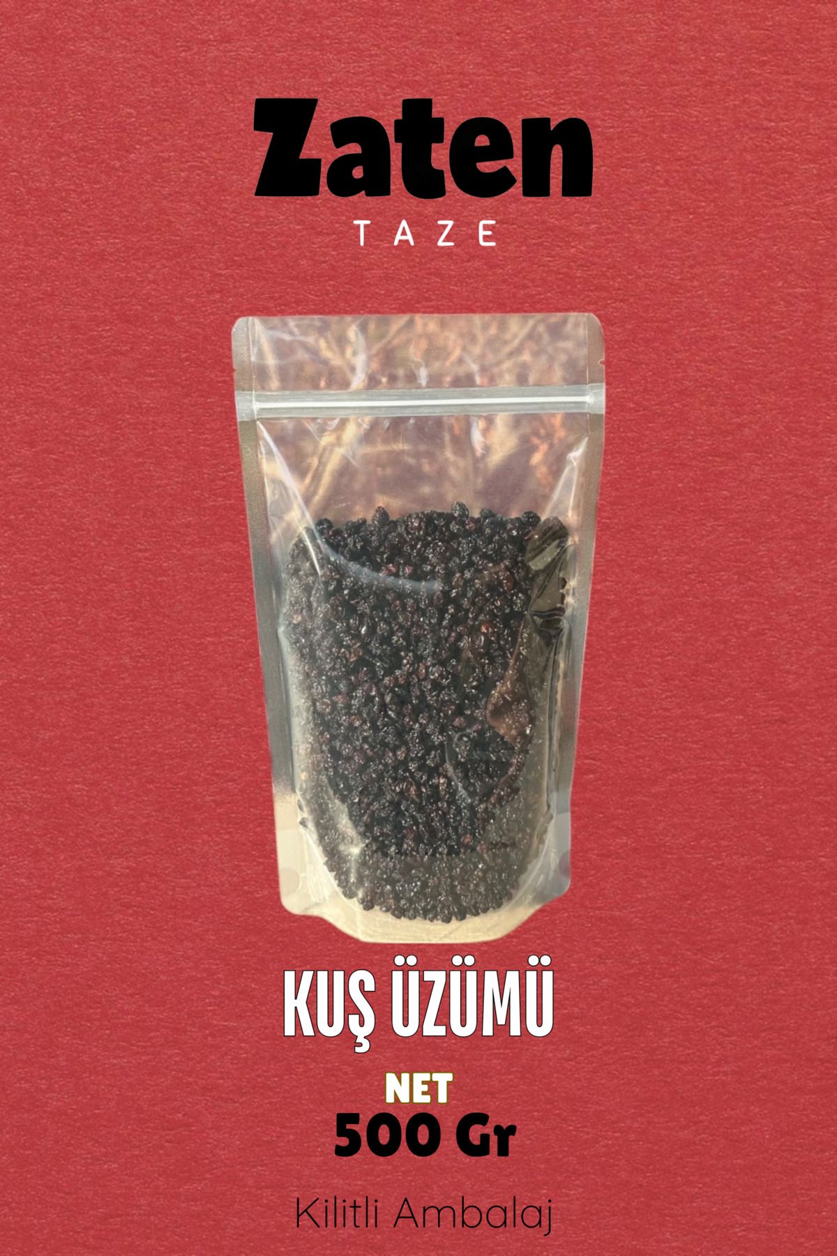 Zaten Taze Kuş Üzümü 500 Gr Currant Ribes Nigrum