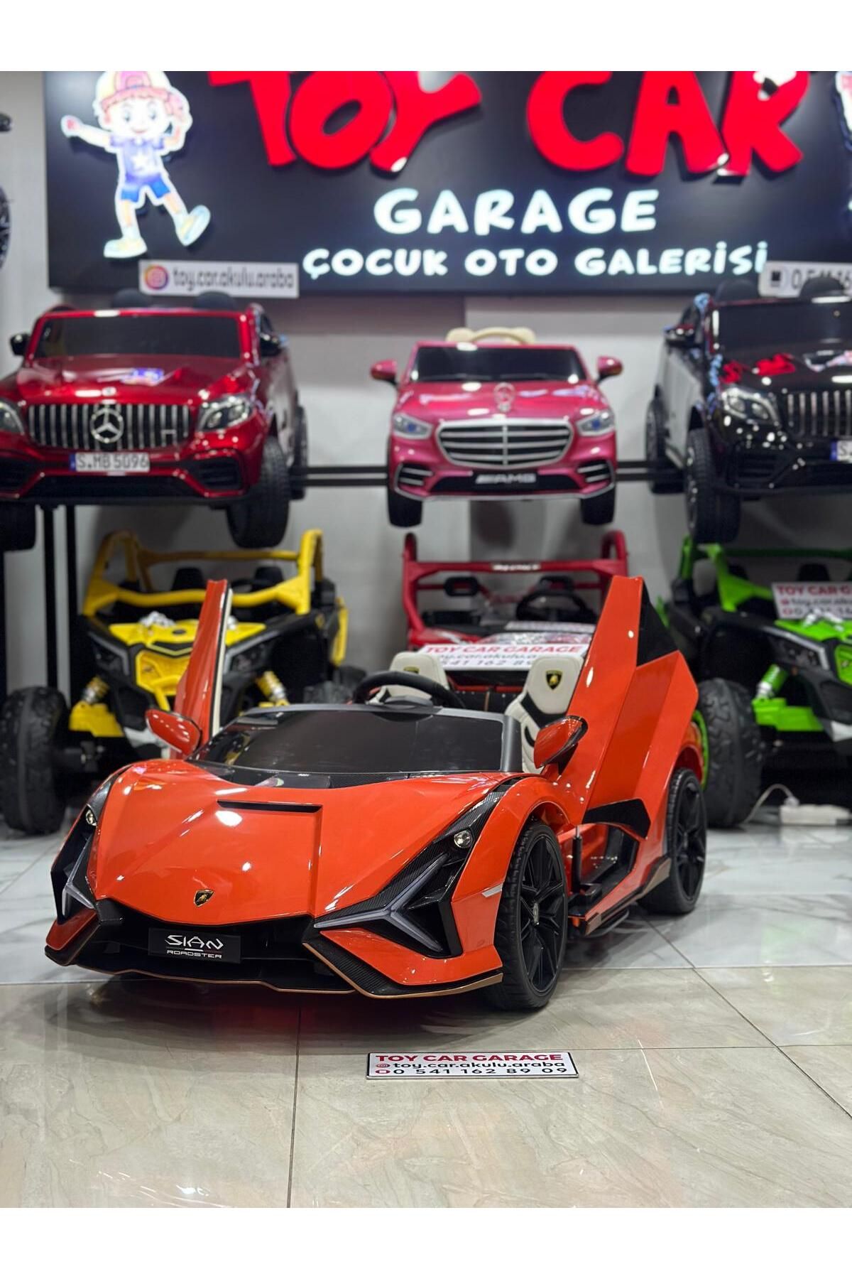 Lamborghini akülü araba 24 volt lamborchni sian