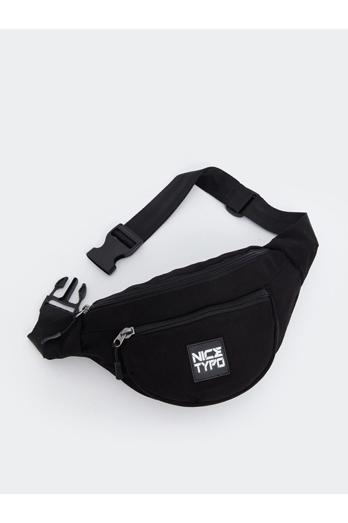 LC Waikiki LCW ACCESSORIES Siyah Baskılı Erkek Göğüs Çantası görsel 3