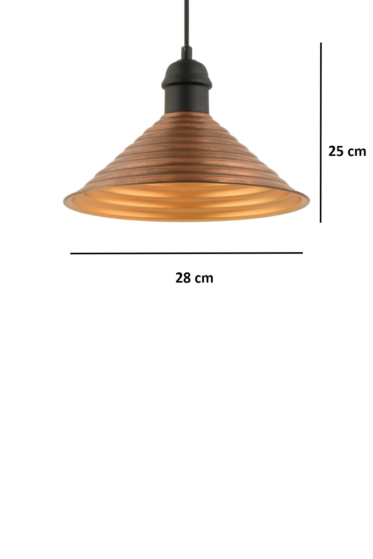 AG LightDesign-Modern Decorative Lamp Metal - Brown Pendant Lamp Living Room Corridor Chandelier 3