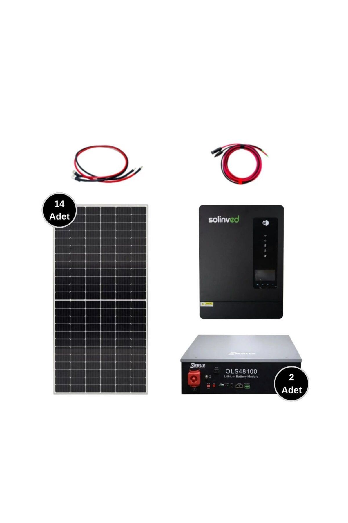 HEROTECH Solar Sanal Market 10 kw Lityum Solar Paket
