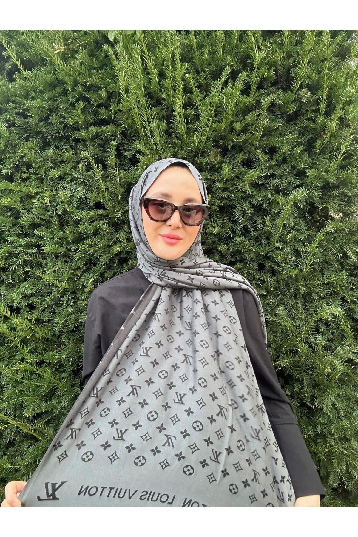 Modechic Collection-Exclusive Cashmere - Grey and Black Thick Shawl 2