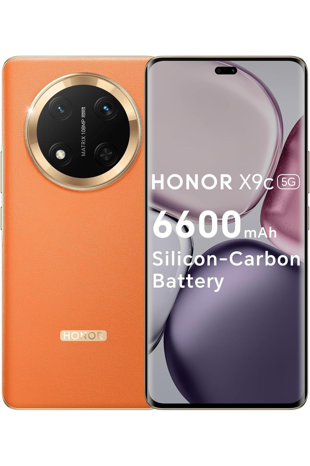 HONOR-X9c 5G (12+256) جيجا بايت BruceP-N21G برتقالي شروق الشمس 1