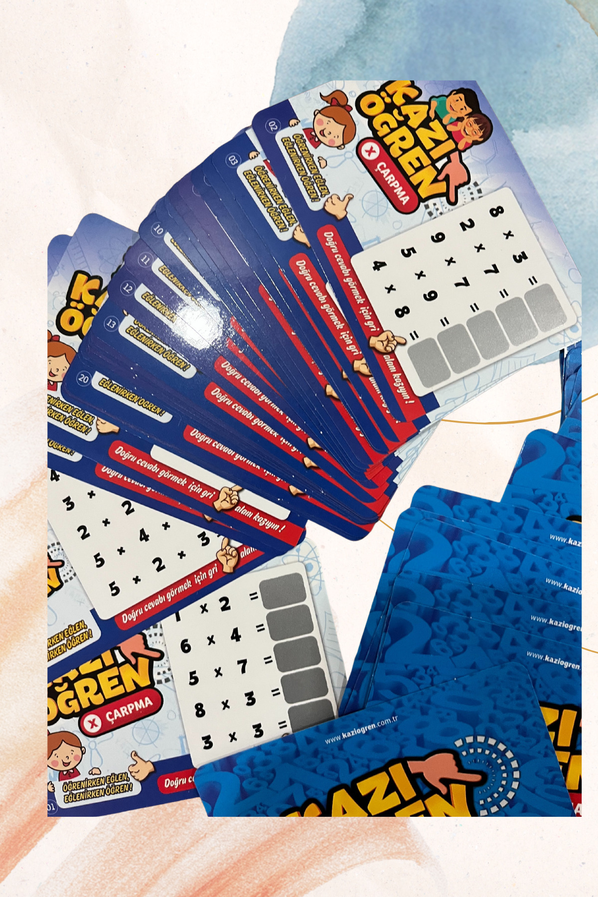 تمرین عملی روش جدید یادگیری چهار عمل اصلی (ضرب)