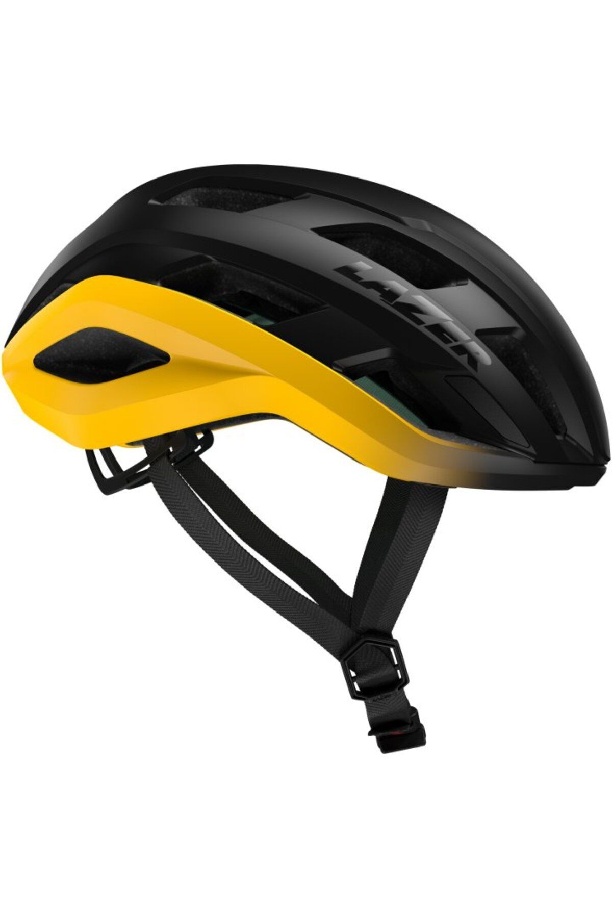 Lazer Strada KinetiCore CE-CPSC  Kask Mat Siyah Maple Sarı (L 58/61)