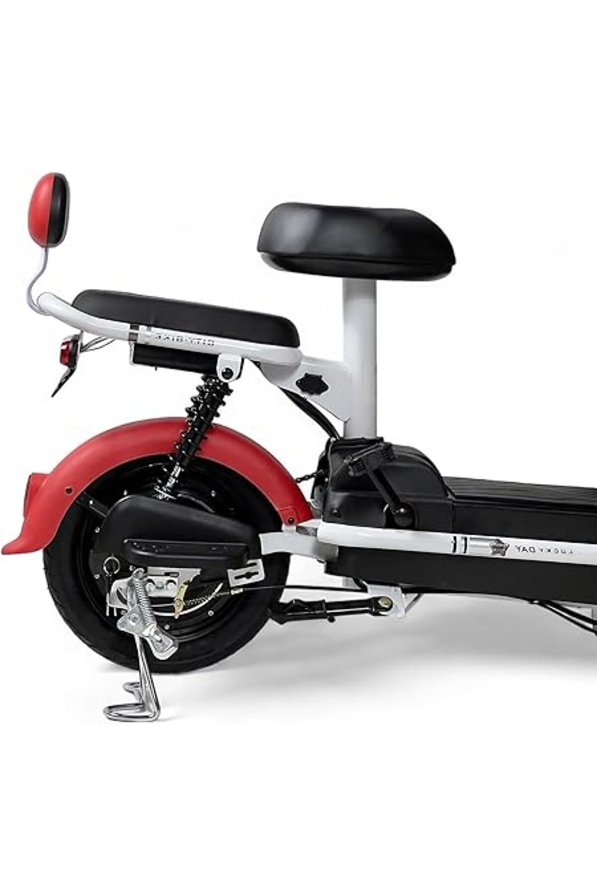 ALBADER-Electric Scooter V26, Double Seats With Manual Pedals E- Scooter, Max Speed 30-40 KM, 48V 4