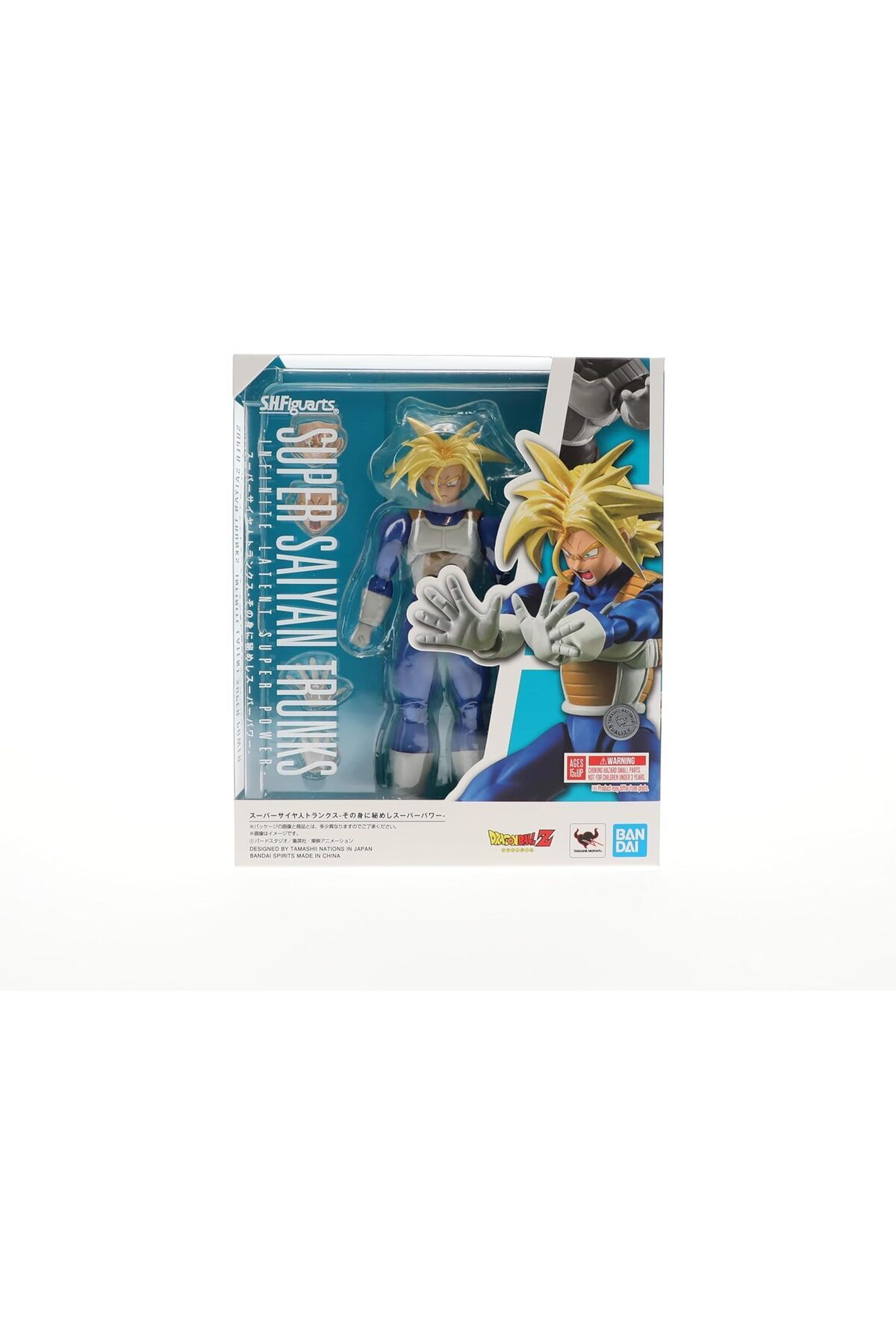 BANDAI TAMASHII NATIONS Dragon Ball Z Super Saiyan Trunks Infinite