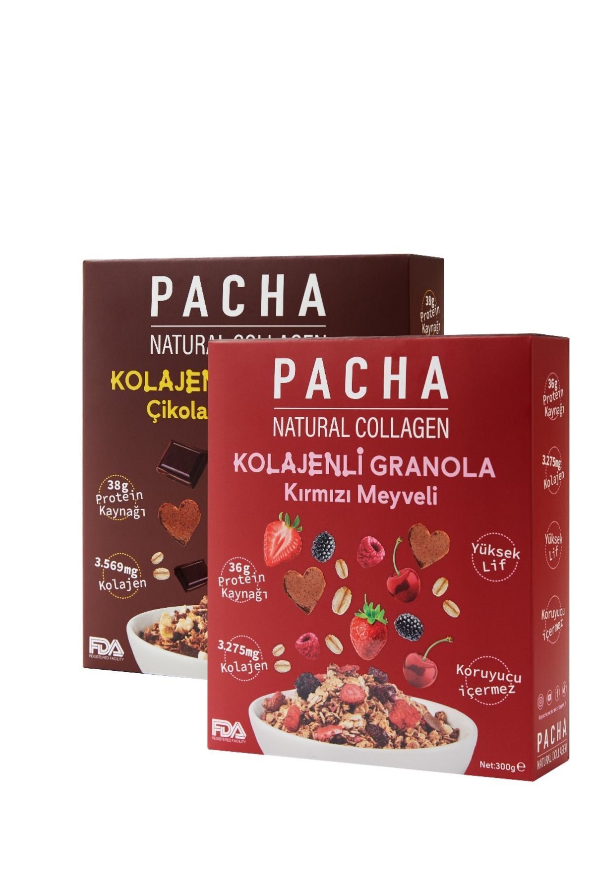 PACHA 2'si 1 Arada Kolajenli Granola