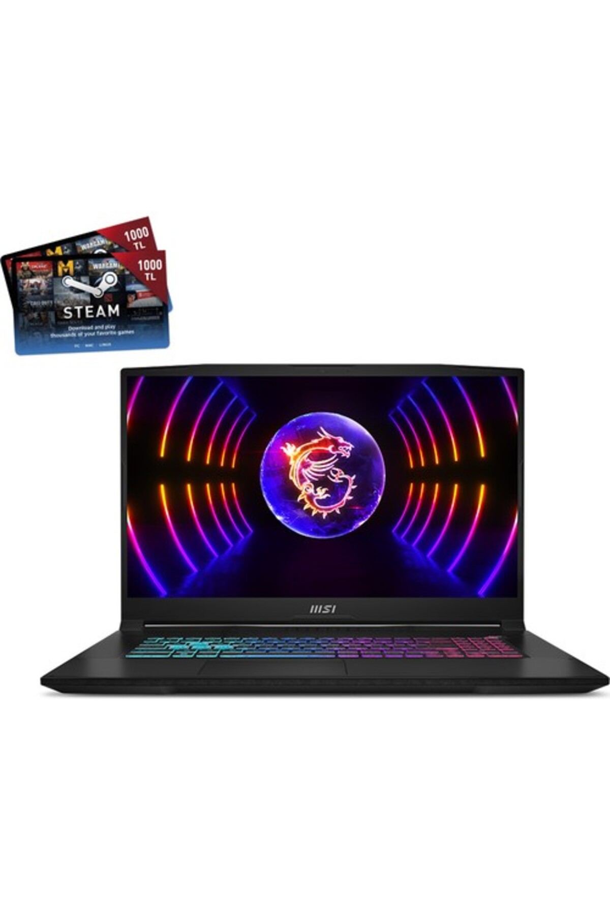 MSI Katana 17 B12vfk-082xtr Intel Core I7 12650h 16gb 1tb Ssd