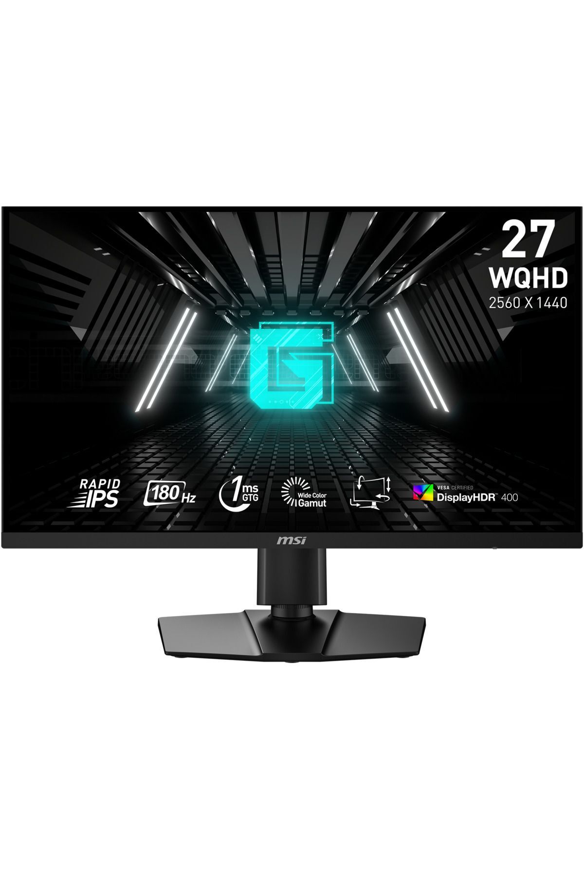 MSI G274qpf E2 27" Wqhd Flat Rapıd Ips 180hz 1ms Adaptıve-sync Pıvot Gamıng Monıtor