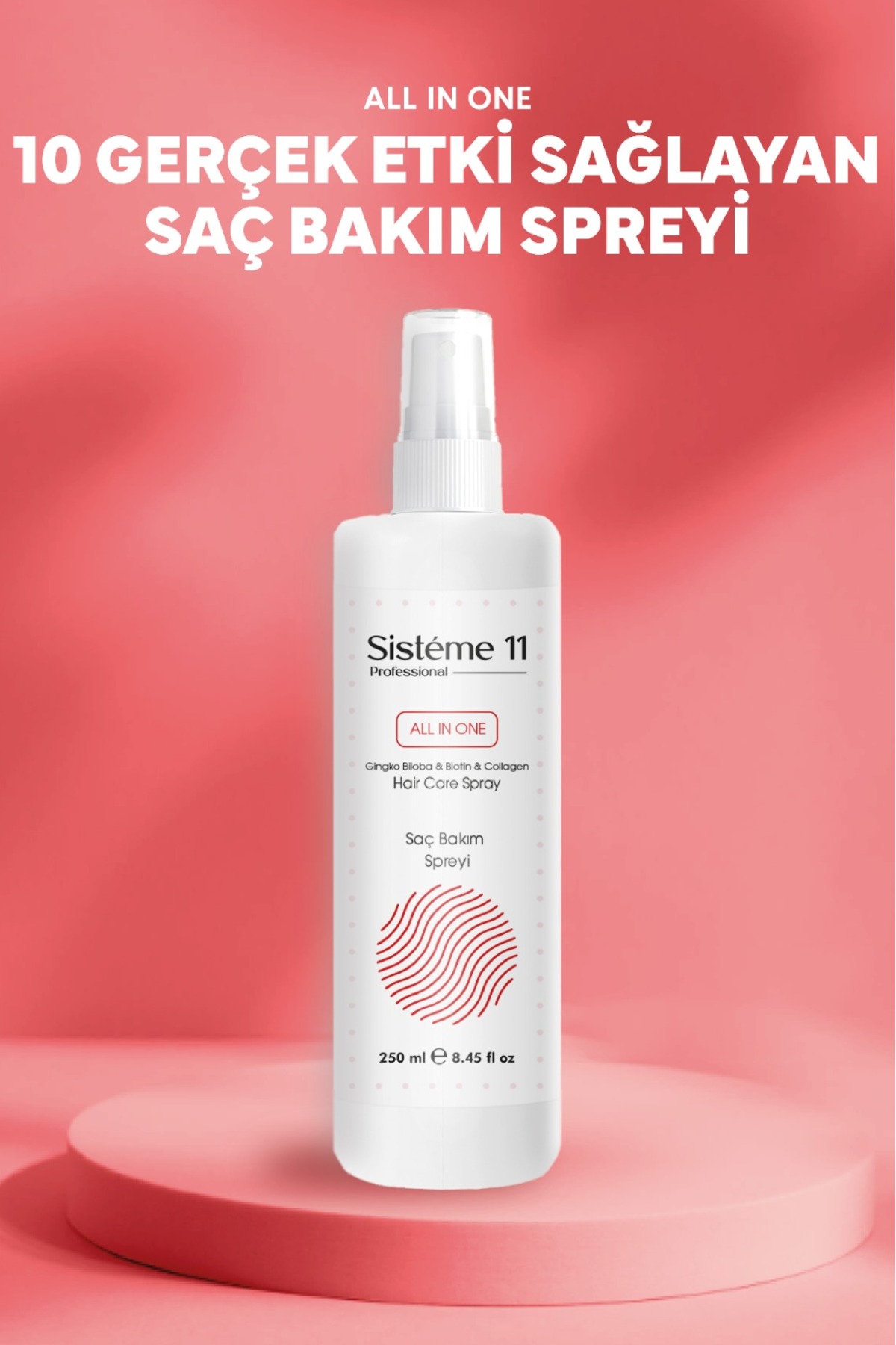 Sisteme 11 All In One Saç Bakım Sprey 250 ml — 8684091008668 — تصویر 4 از 5