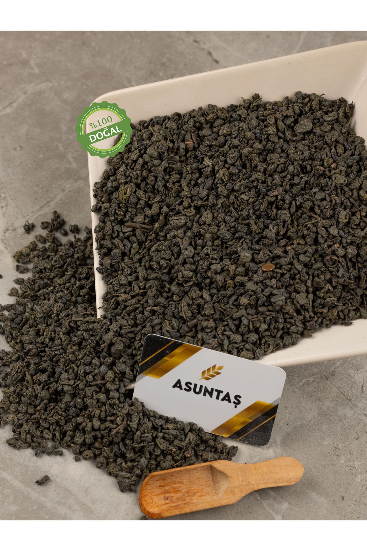 ASUNTAŞ Yeşil Çay Tomurcuk Katkısız Vakumlu Paket 200g