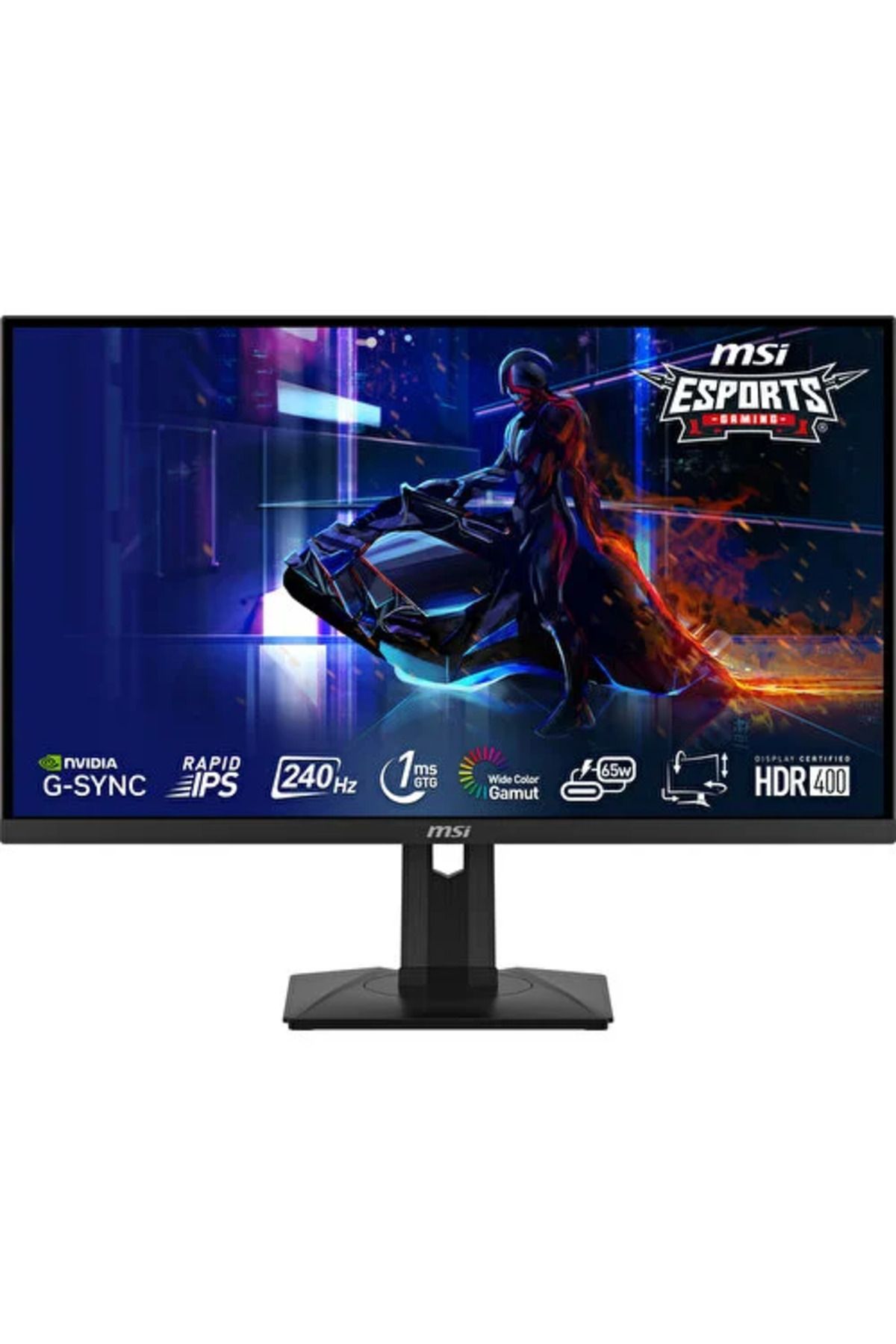 MSI 27 G274qpx Rapıd Ips 2560x1440 (WQHD) 16:9 240hz 1ms G-sync Gamıng Monıtor