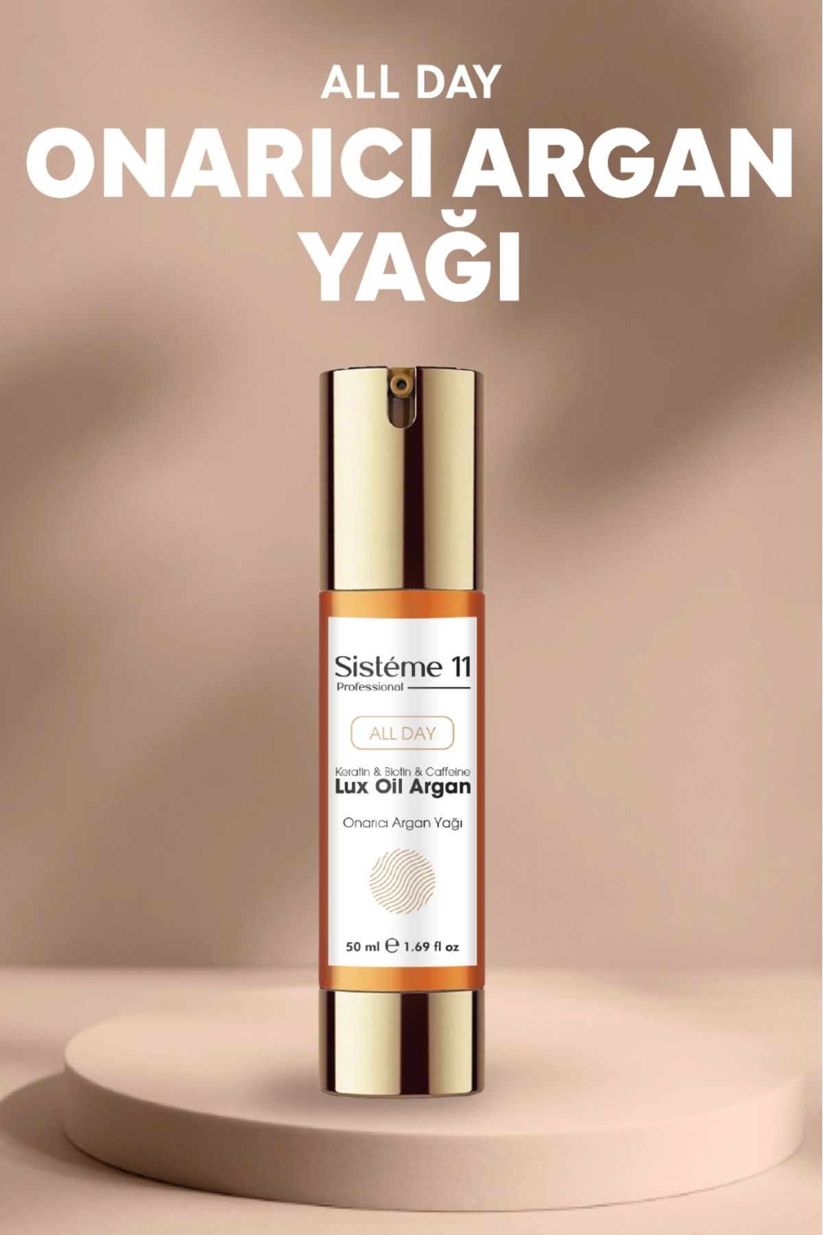 Sistéme 11 Argan Yağı Içeren Besleyici Saç Bakım Yağı 50 ml 8684091004219-4