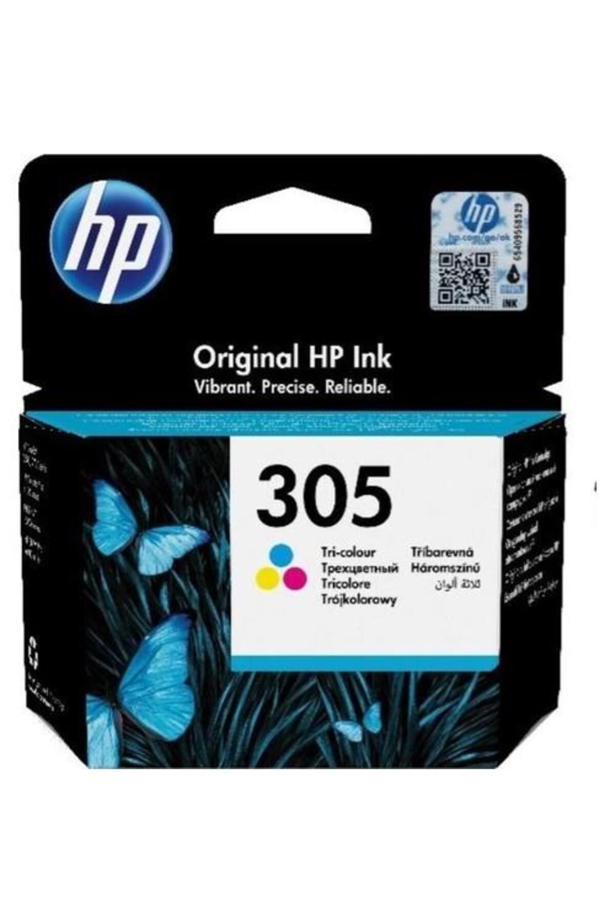 HP (305) Üç Renkli Murekkep Kartusu 100 Sayfa 3ym60ae