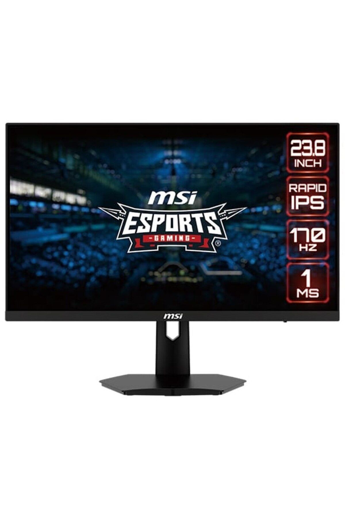 MSI G244f 23.8" 1ms 170 Hz Flat Rapid Hdmı Dp Ips Monitör