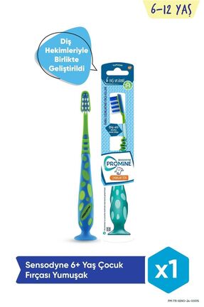 Sensodyne Promine 6 Yaş ve Üzeri Çocuklar için Özel Karakterli Diş Fırçası Yu...