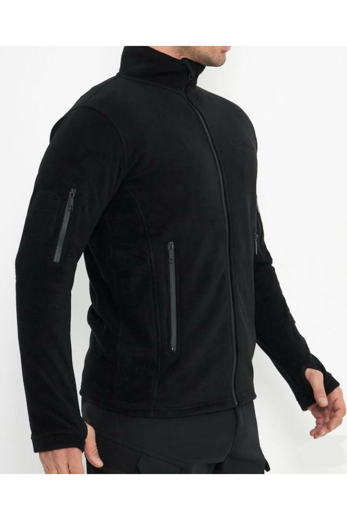İ S S İ Tactical Polar Ceket — مشکی TYC459C924149D2E00 — تصویر 3 از 5