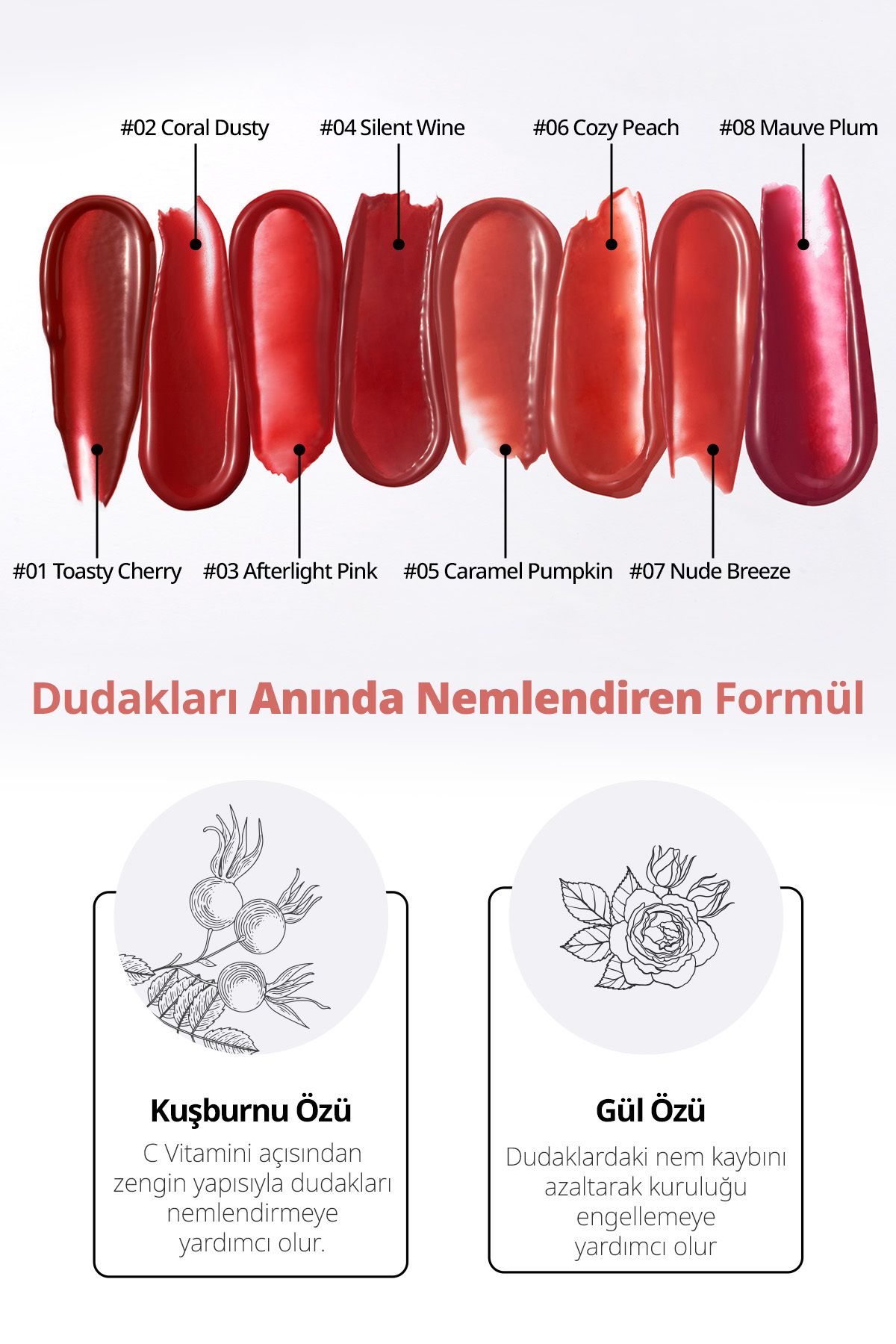 CLIO-Clio Dewy Blur Tint - Lightweight Texture, Moisturizing and Blur Effect (05 Caramel Pumpkin) 7