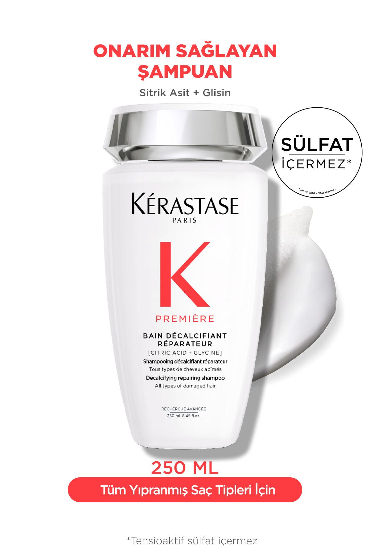 Kerastase Yıpranmış Saçlar Için tam anlamıyla onaran Sağlayan Şampuan 250 mlKUAFORRREVA345686