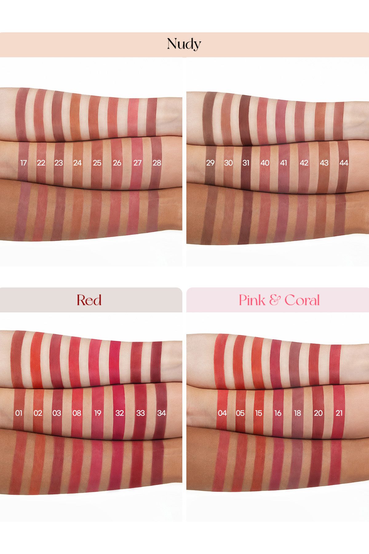 PERIPERA Yüksek Pigmentli, Kadife Görünümlü, Gün Boyu Kalıcı Tint PERIPERA Ink Velvet (27 Strawberry Nude)-5