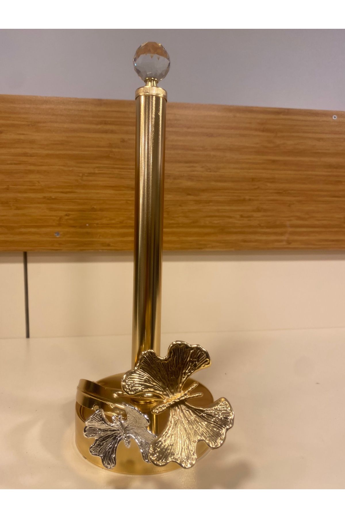 PLUS HOME-Gold Butterfly Model - Paper Towel Holder 1