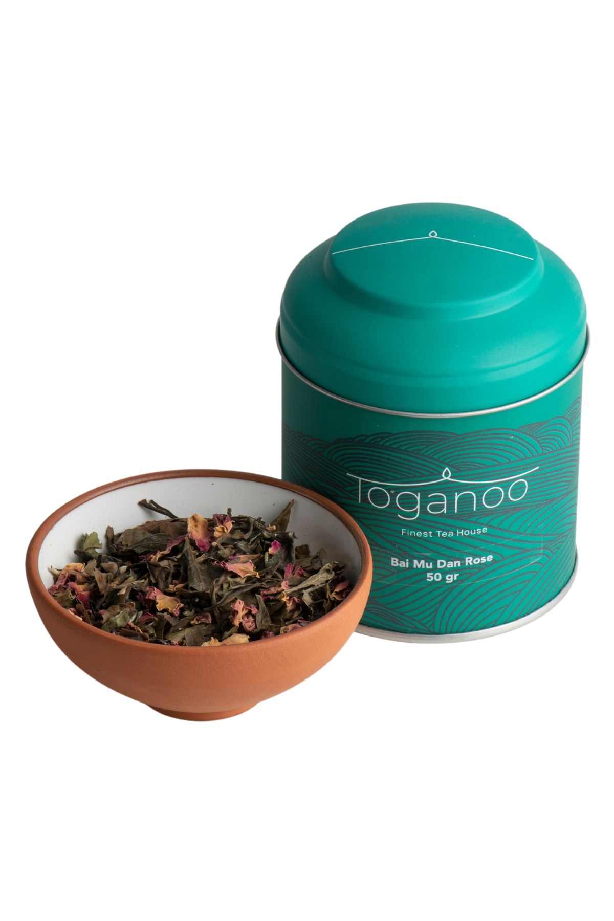 Toganoo Bai Mu Dan Rose Gül Yapraklı Beyaz Çay 50 gr