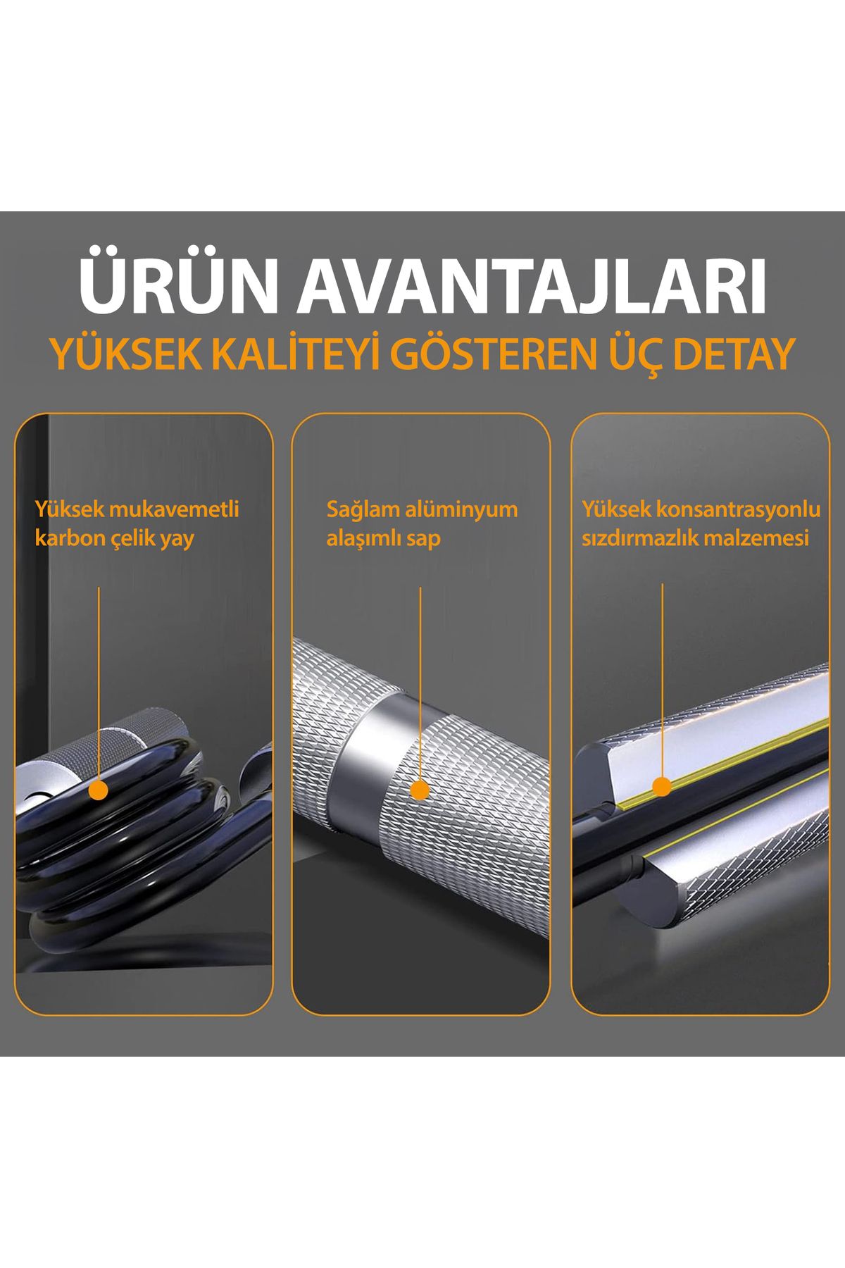 Sporsize-23 KG - Întăritor de aluminiu - Întăritor pentru încheietura mâinii, rezistent la rugină - 23 KG 3