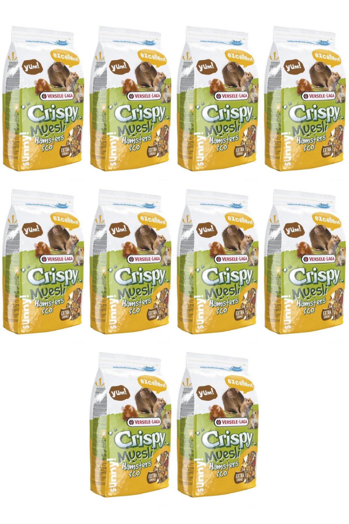 Versele Laga Crispy Muesli Hamster Yemi 400gr - 10 Adet