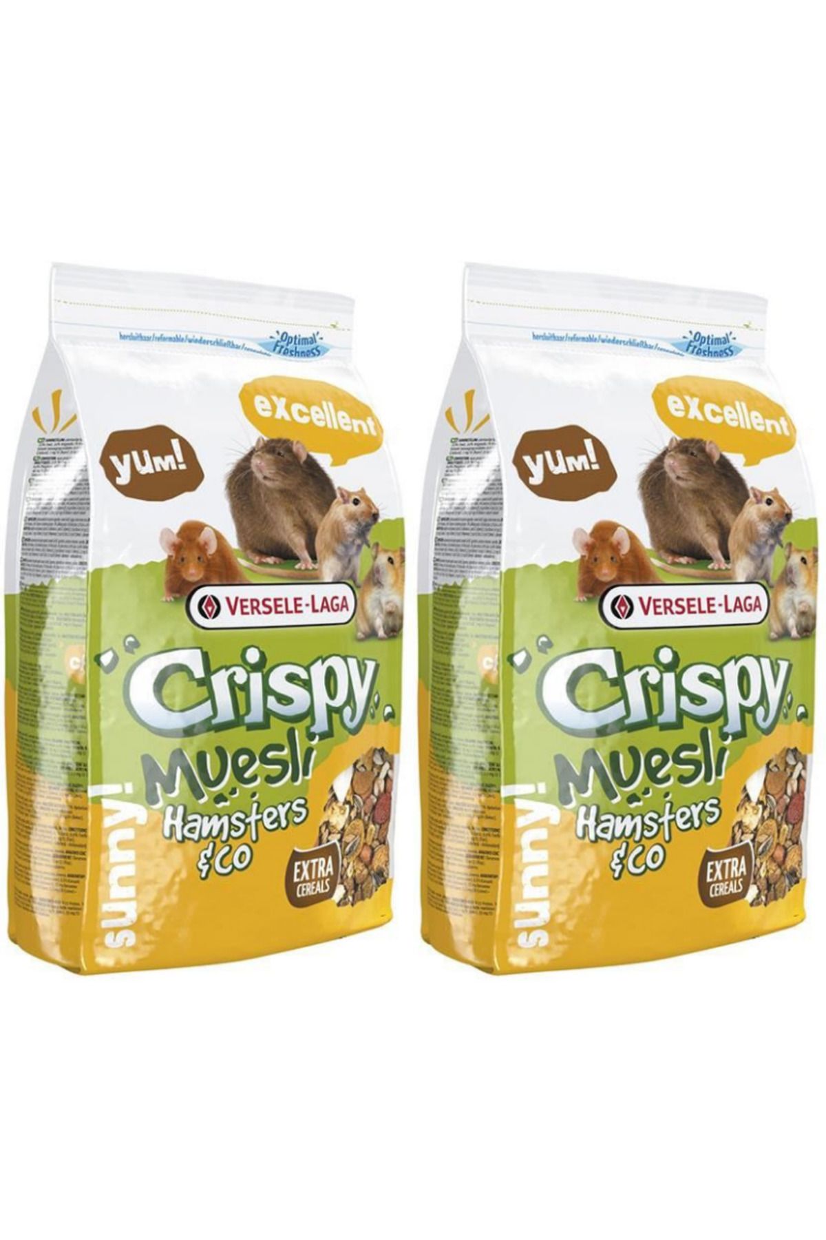 Versele Laga Crispy Muesli Hamster Yemi 400gr - 2 Adet