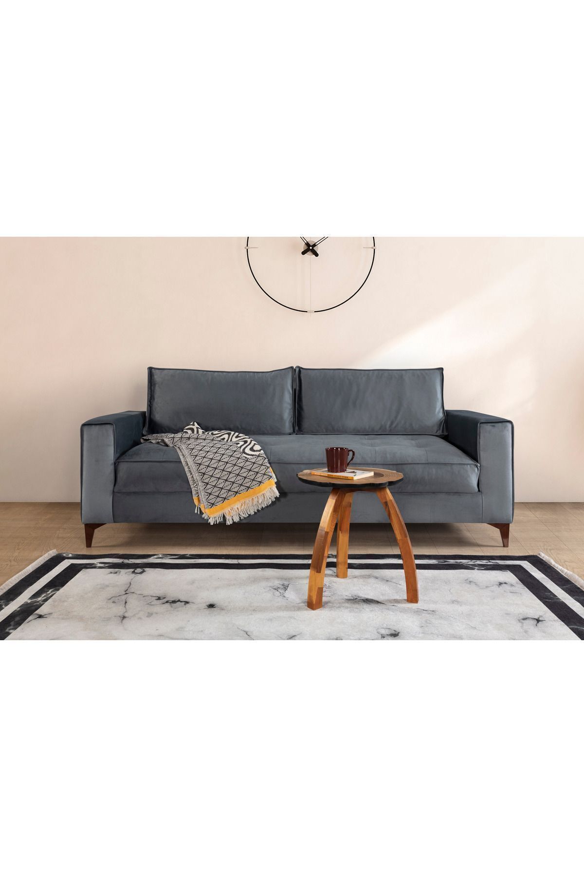 Elance Home COSMO ÜÇLÜ KOLTUK AÇIK GRİ