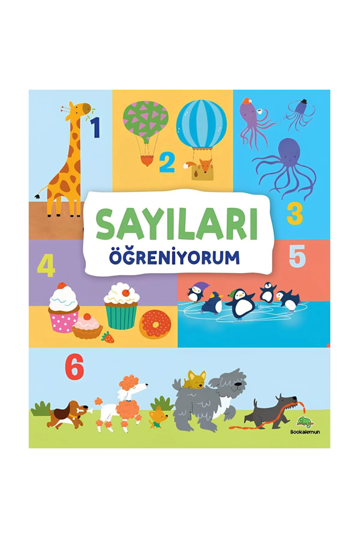 من اعداد را یاد می‌گیرم