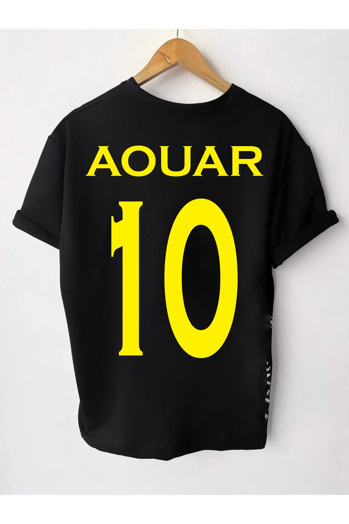 Pisa Art Al İttihad X Houssem Aouar 10 SPL Özel Tasarım Taraftar T-Shirt