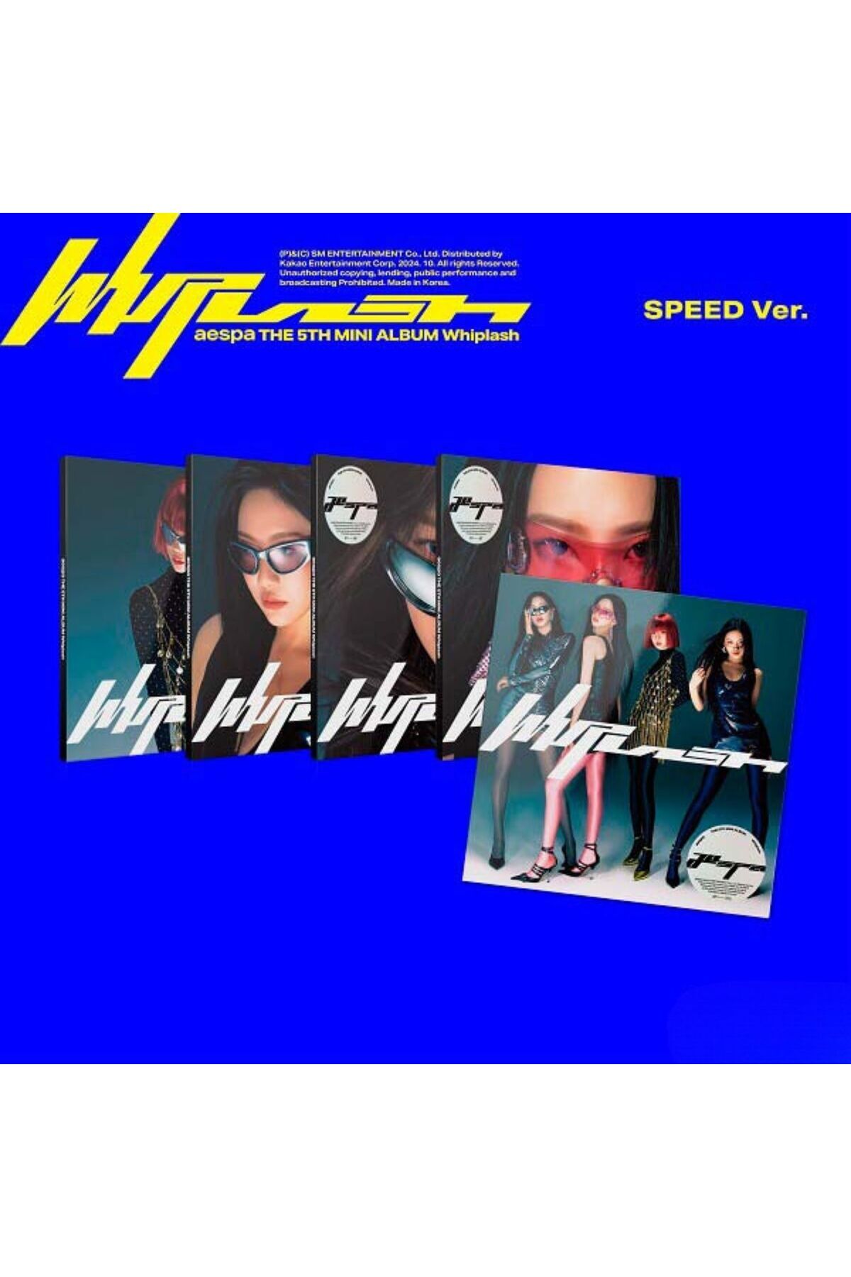 koreurunleri aespa The 5th Mini Album – Whiplash (Speed Ver