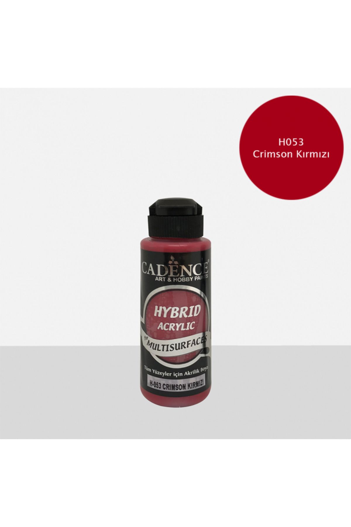 Cadence H-053 Crimson Kırmızı 120 ml Multısurface Hybrıd Akr.