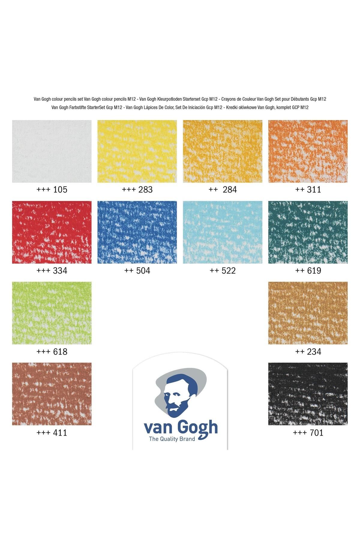 Van Gogh-Pastel Pencil Set of 12 2