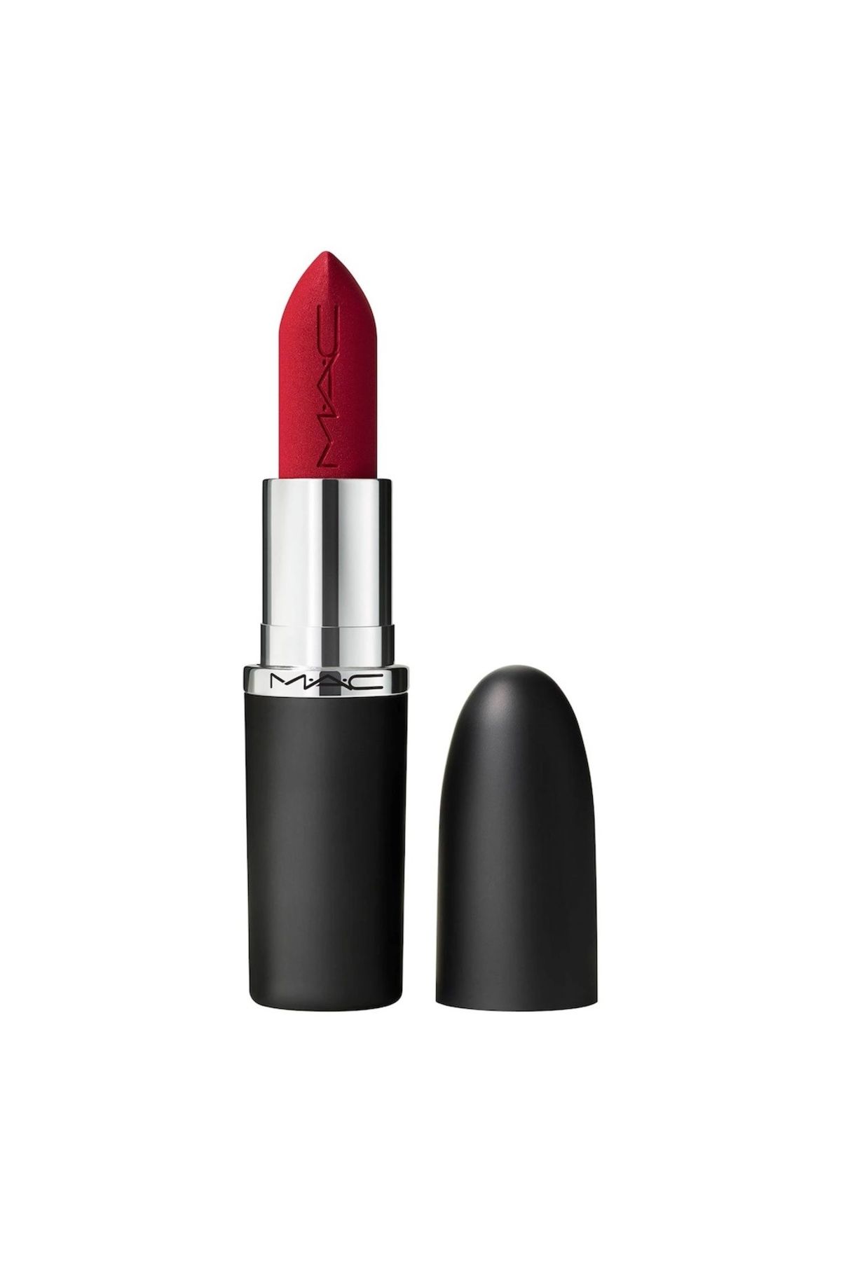 M.A.C Macximal Silky Matte Lipstick 12 saat Tam Kapatıcılık-RUBY WOO (3.5gr)