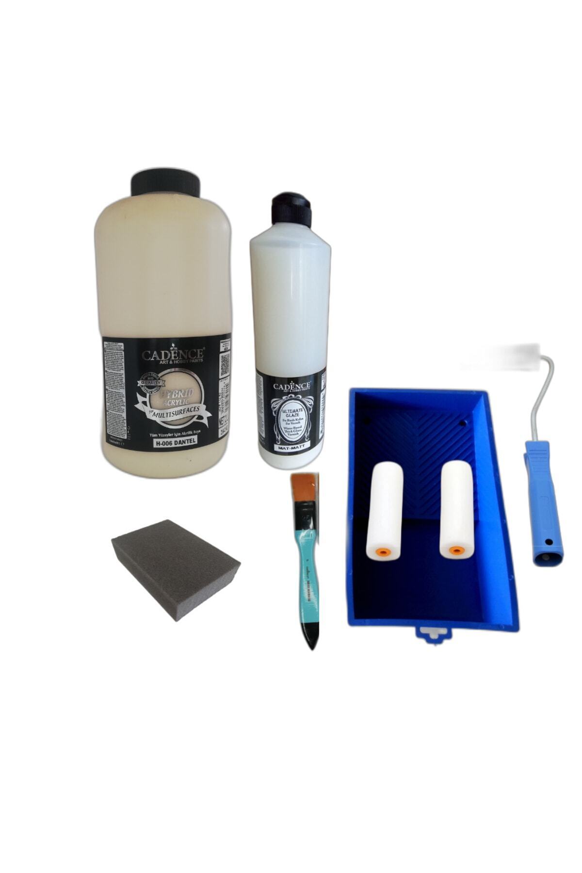 Cadence Mutfak Dolabı Boyama Seti (DANTEL RENGİ -MAT VERNİK)