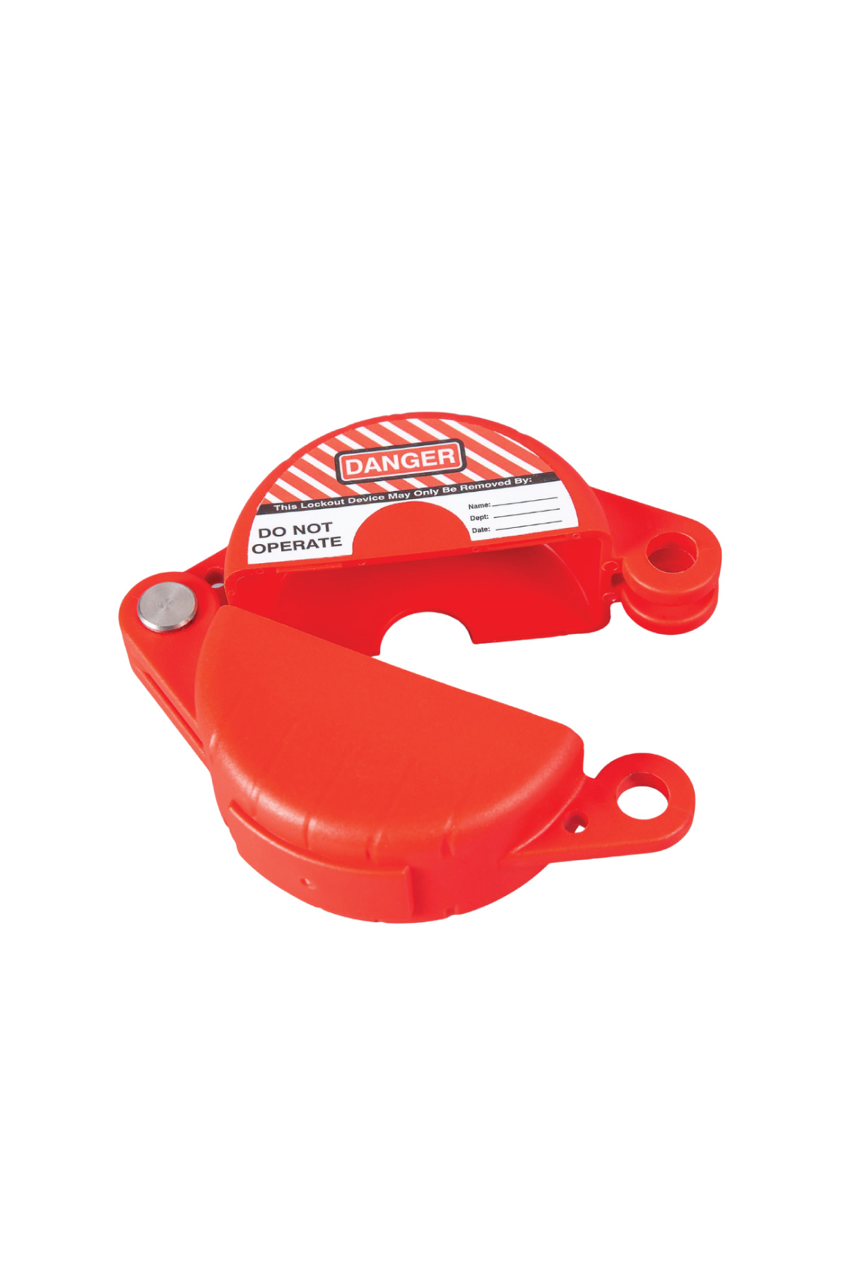 BBU Safety Equipment Danger Bbu Safety Sürgülü Vana Kilidi 64-127mm