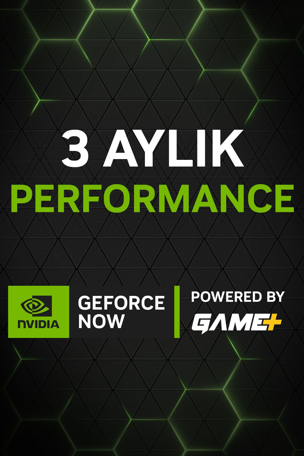 GamePlus GeForce NOW Powered By GAME+ 3 Aylık