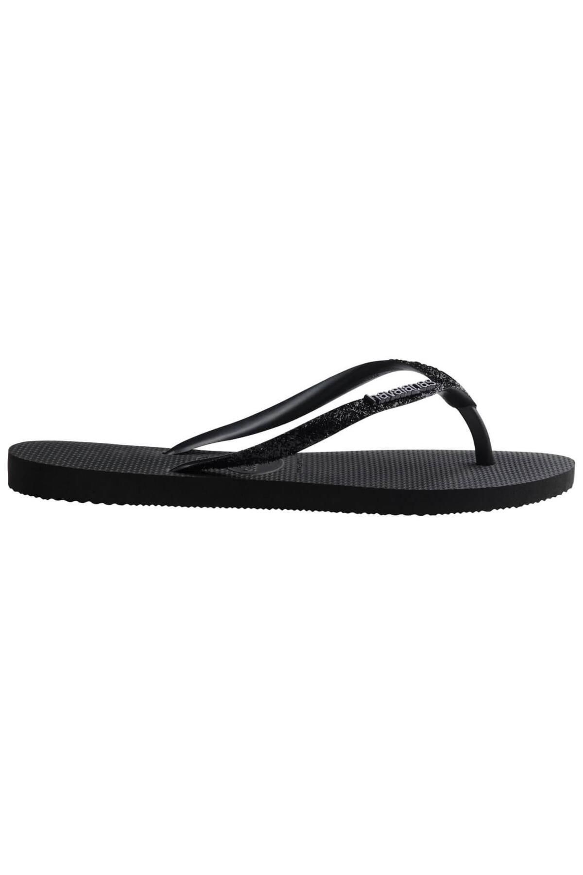 دمپایی مشکی زنانه سیاه پوست اسکینی 2 Havaianas