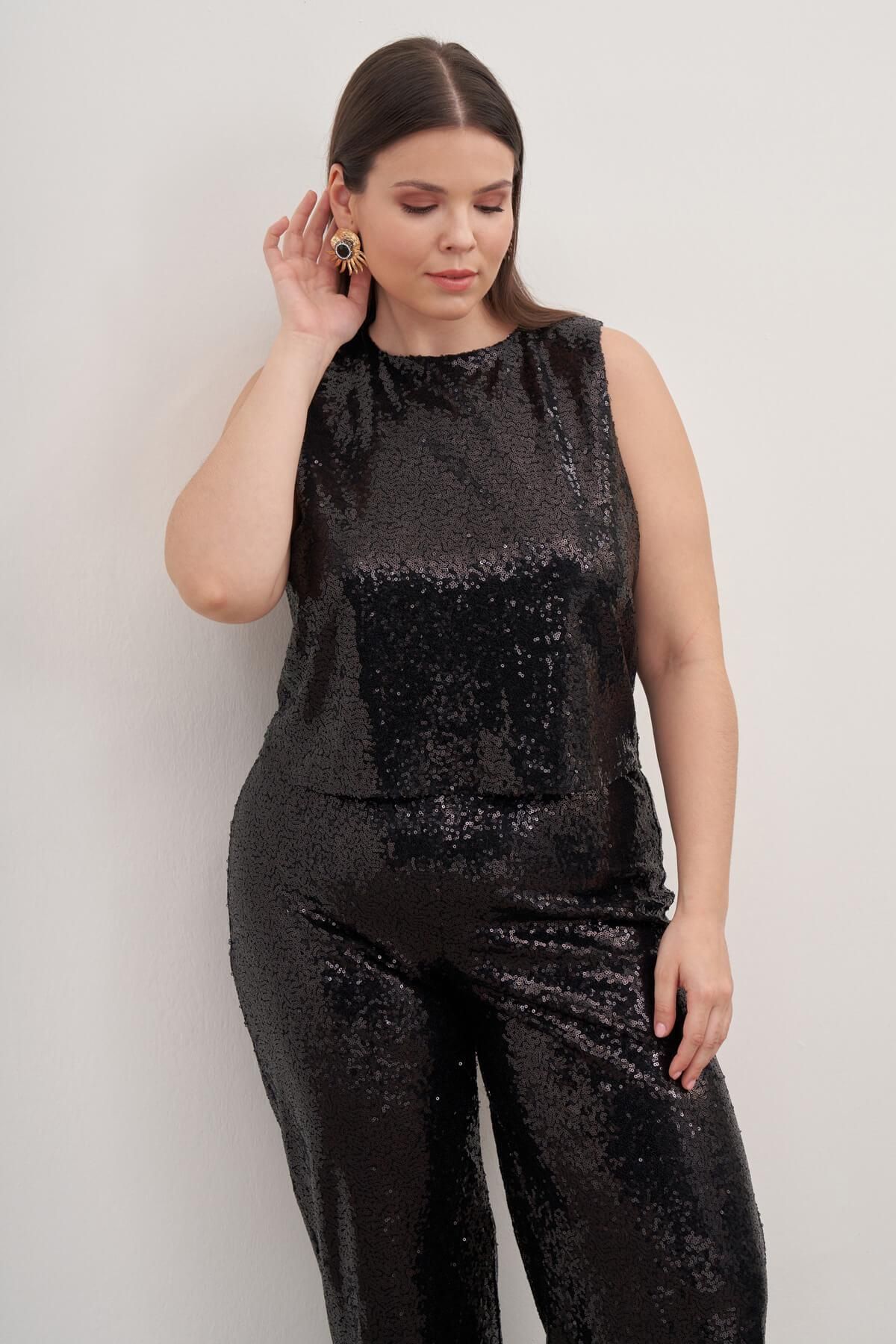MYLİNE-Lined Sequined Ball 2